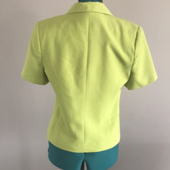 Vintage- 1980s blazer Emblem Coordinates US size 7 - Picture 2 of 6